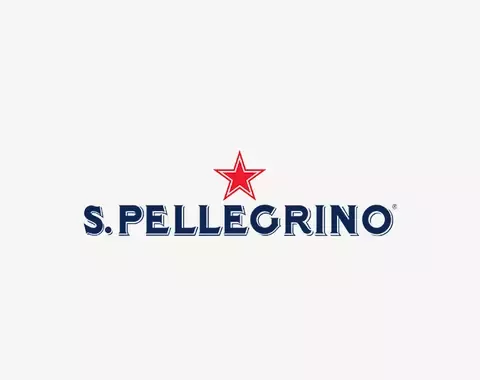 Logo San Pellegrino (header brand)
