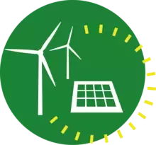 Intégrer 100% d’électricité verte dans nos usines (icone)
