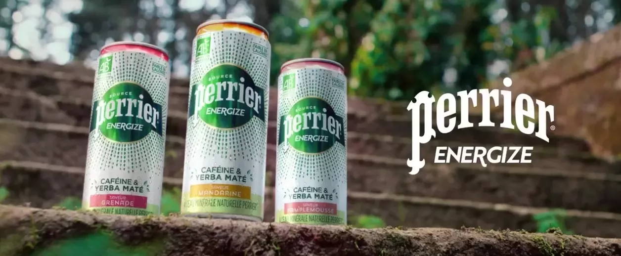 Perrier dévoile un film pour le lancement de PERRIER® Energize